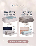 Naim Weighted Blanket + Quilt Cover